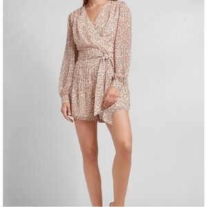 Express Animal Patterned Jumpsuit Size L